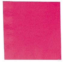 Lunch Napkins Hot Pink 40 ct