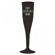 Finally 21 Champagne Glass