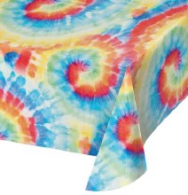 Tie Dye Swirl Pl Tablecover