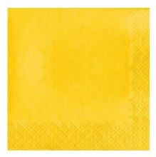 Yellow Lunch Napkins 40ct