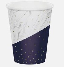 Navy/Gold Milestone HC9ozCups