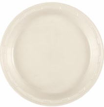 Vanilla 10in Pl Plates 50ct