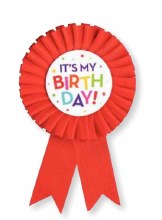 Birthday Award Ribbon