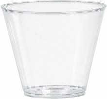 Tumbler Clear 9oz 20ct