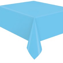 Powder Blue Vinyl Tablecover