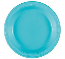 Teal 7in Pl Plates 50ct