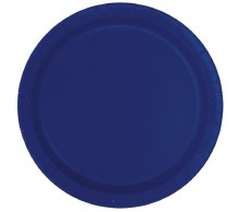 True Navy 9in Paper Plates