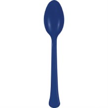 True Navy Pl Spoons 20ct
