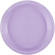Lavender 10in Pl Plates 50ct