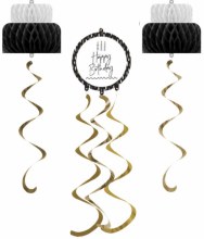Golden Wishes Hanging Decor