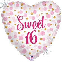 MYLR Sweet 16 HG Heart 18"