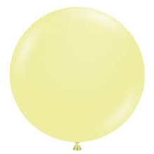 Tuftex 36" Uninflated Latex • 1 Count • Warm, Lemonade