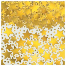 Metallic Gold Star Confetti