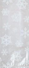 White Snowflake Loot Bags Lg