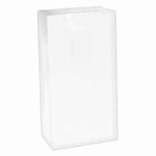 Favor Bags White 12ct