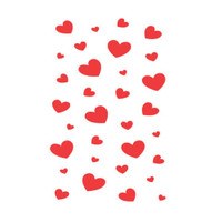 Red Heart Paper Treat Bags Paper 12ct