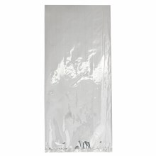 Cello Party Bags Silver Lg
