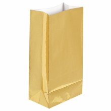 Gold Paper Loot Bags