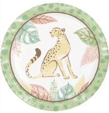 Safari Baby 7in Plt 8ct