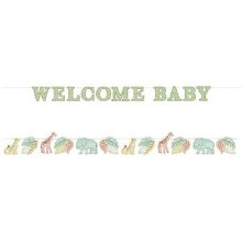 Safari Baby Banner Set 2pc