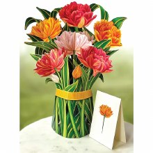 Ready to Ship Pop Up Flowers & Card • Murillo Tulips