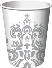 Silver Annvrsry H/C 9oz Cups