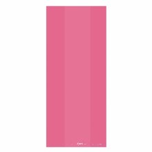 Cello Bags Lg Bright Pink 25pk
