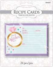 Recipe Cards for the Bride