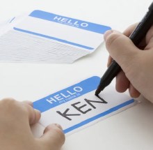 NameTag Stickers 25pk HllMNmIs