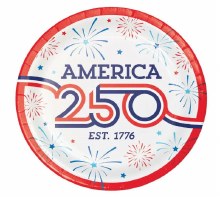 America 250 9in Plt8ct