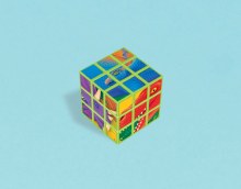 Dinosaur Puzzle Cube Favor
