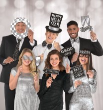 New Years Jumbo Photo Props