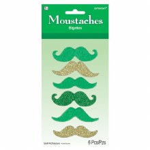 Moustache Novelty 6pk