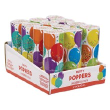 Confetti Popper 4in 12pk