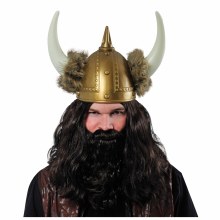 Viking Helmet w/ Fur