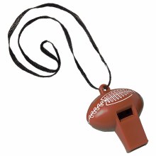Football Whistles 12ct