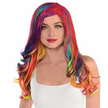 Wig Glam Rainbow