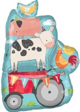 Farm • Animal Party • Jumbo 33in. Mylar Helium Balloon