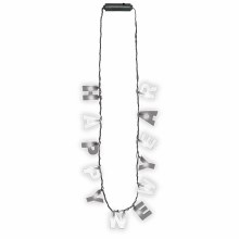 Happy New Year Light Up Necklace