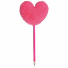 Puffy Heart Topped Pen