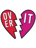 Over It Anti-Valentines Broken Heart Cutouts