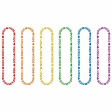 Pride Rainbow Word Beads