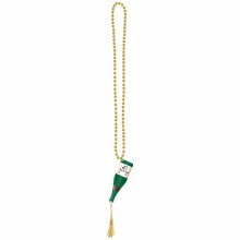 Champagne Bottle Bead Necklace