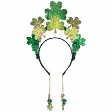 St. Pat's Headband w/Dangles