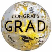 Congrats Grad Inflatable Confetti Ball