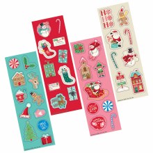 Peppermint Twist Xmas Stickers