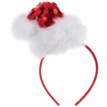 Headband Sequined Santa