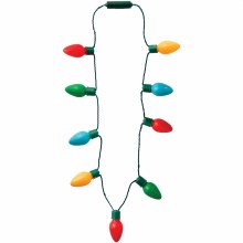 Necklace Xmas Light Up