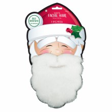 Santa Plush Facial Hair Set