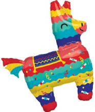 Fiesta, Pinata Shape • Jumbo 33" Mylar Helium Balloon